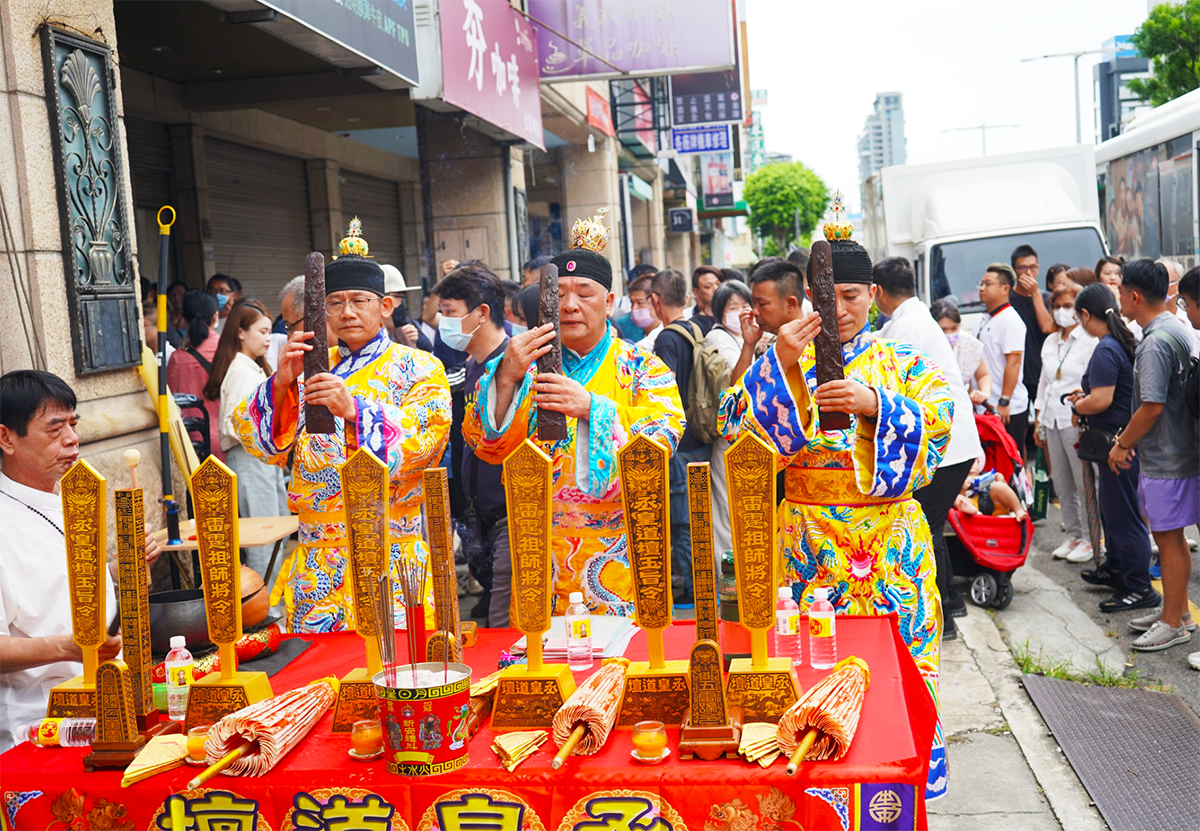 丞皇中元地官大帝聖誕補財庫祈福法會現場