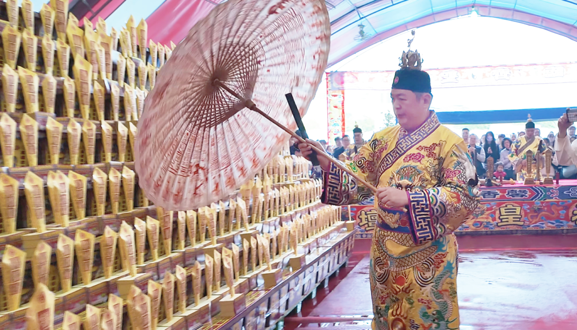 天官補財庫法會，圓滿盛大，參與即刻賺50萬龍氣加持