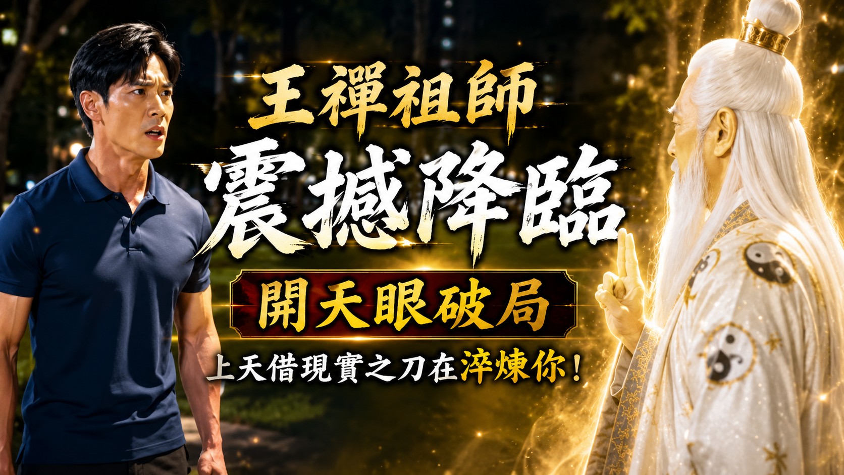 職場遭情勒壓榨崩潰？王禪祖師震撼降臨「開天眼破局」：上天借現實之刀在淬煉你！