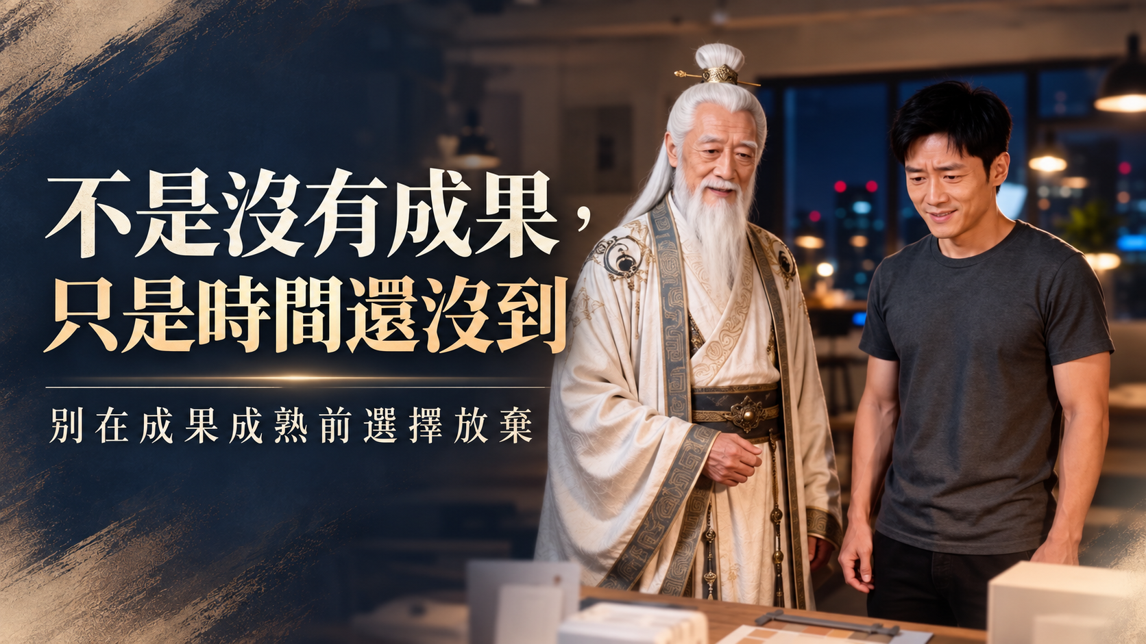 《不是沒有成果，只是時間還沒到》王禪祖師指點迷津：別在成果成熟前選擇放棄！
