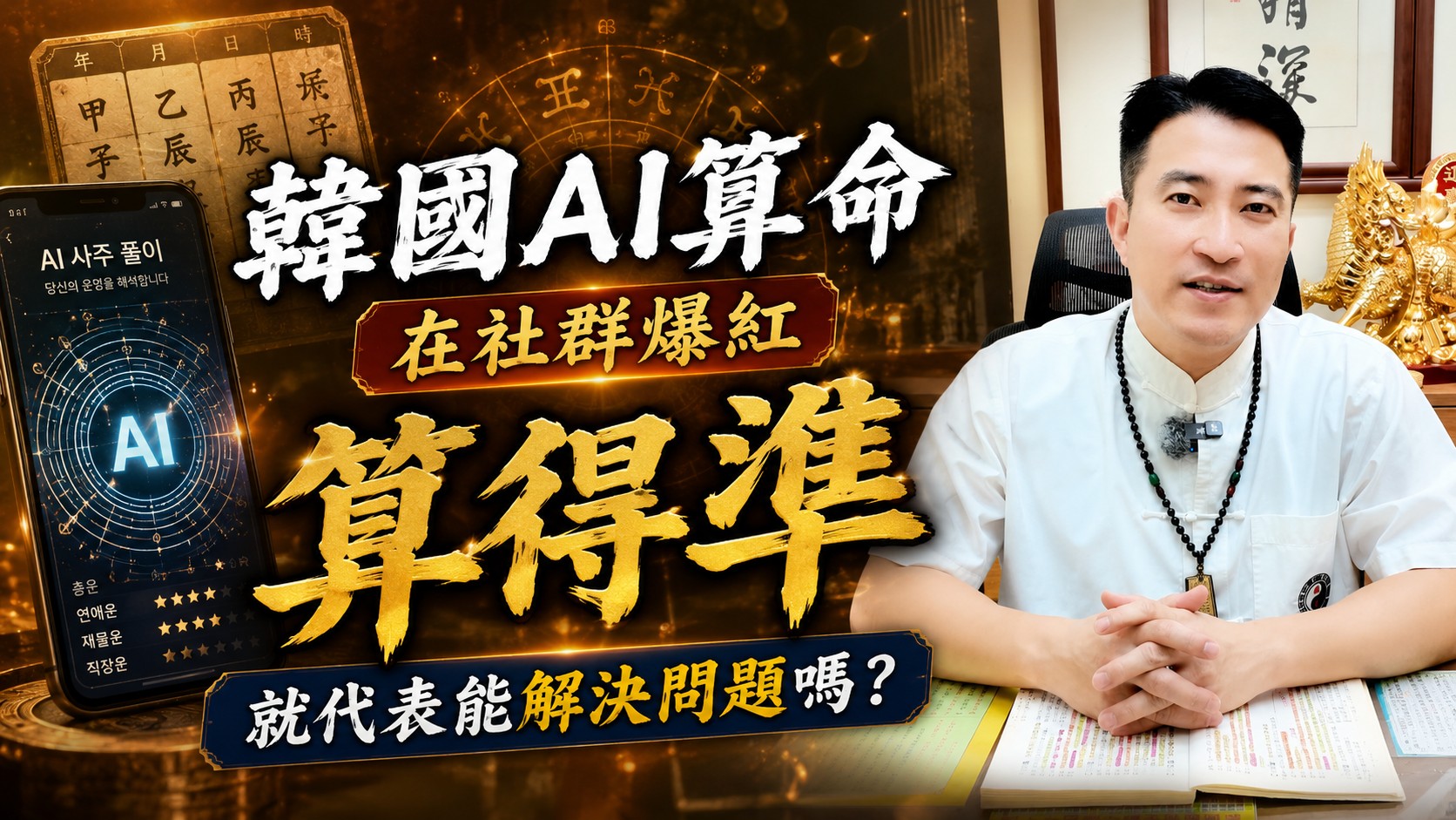韓國AI算命在社群爆紅，算得準就代表能解決問題嗎？